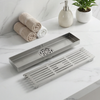 Elegant Premium Sink Drain Sleek Modern Shower Drain for Laundry Rooms Sink