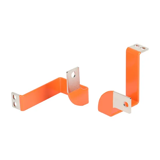 High Voltage Orange Spray Insulated Hard Solid Copper Busbar